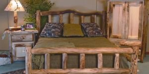 Wooden Double Bed