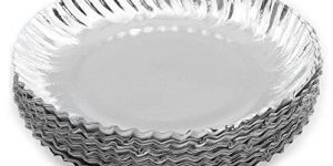 Silver Paper Plate