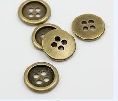 Metal Alloy Button