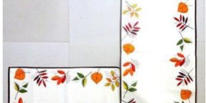 Fall Linen Table Runner
