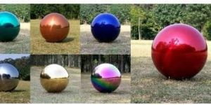 Stainless Steel Gazing Balls