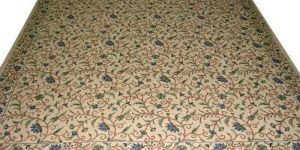 Bed Cover Crewel Fabric