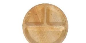 Areca Leaf 3 Partition Plate