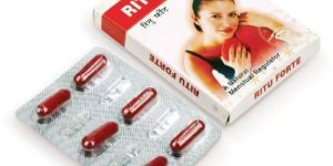 Ritu Forte Herbal Menstrual Pain Relief Capsules
