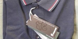 Mens Grey Polo T-Shirt