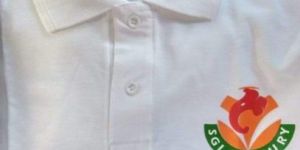 Mens White Polo T-Shirt