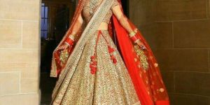 Bridal Velvet Sequence Lehenga