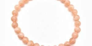 Peach Moonstone Bracelet