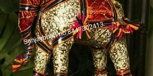 Rajasthani Stuffed Small Elephant