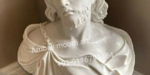 Marble Crucian Statue