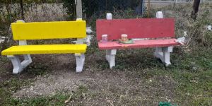 RCC Precast Concrete Bench