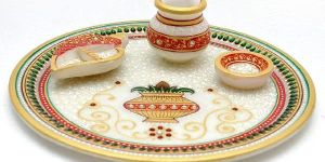 Marble Pooja Thali