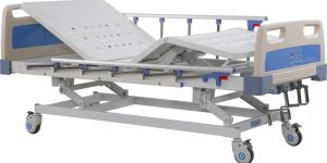 Manual ICU Bed 3 Function (Deluxe) with ABS Side Rails