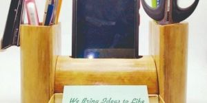 Bamboo Table Organizer