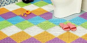 Toilet Modular Tile Mat