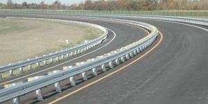 Metal Beam Crash Barrier