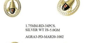 Asthdhatu Tirupati Balaji Pendant