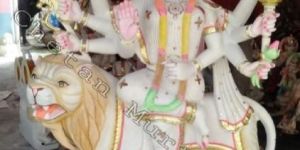 Marble Durga Statue