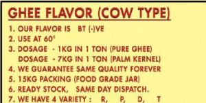 Liquid Desi Ghee Flavour Essence