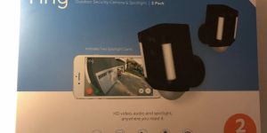 Genuine Ring Spotlight Battery Outdoor Security Camera