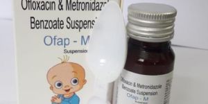 Ofloxacin and Metronidazole Benzoate Suspension