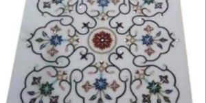 Marble Inlay Flooring Tiles