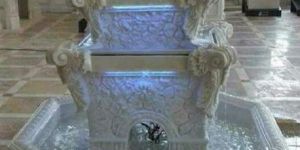 White Marble Fountain
