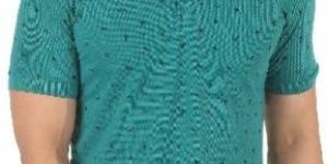 Mens Printed Polo T-Shirt