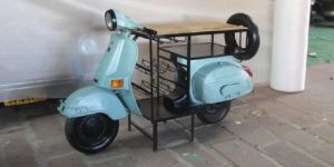 Vintage Scooter Bar Table