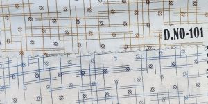 Carnal Print Polyester Cotton Fabric