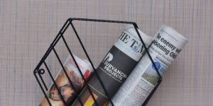 Hexagonal Magazine Holder