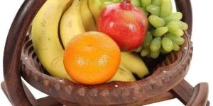 Wooden Fruit Foldable Basket