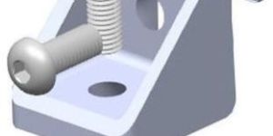 L Corner Mount Bracket 30x30x30 (with screws & nuts)