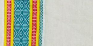 Big Border Cotton Grey Fabric