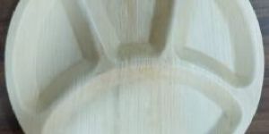 Areca Leaf 4 Partition Plate