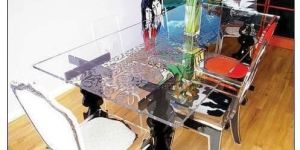 Acrylic Dining Table