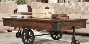 Industrial Cart Coffee Table