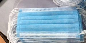 3 Layer Surgical with Meltblown Cloth Face Mask