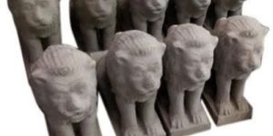 Lion Cement Statue