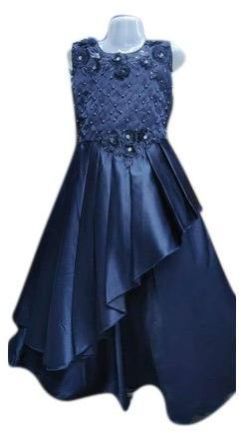 Kids Embroidered Gown