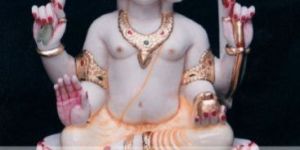Marble Kartikeya Statue