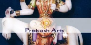 Marble Sheetla Mata Statue