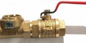 Bronze Sight Glass with Bronze Ball Valve