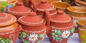 Clay Handmade Decorative Pots