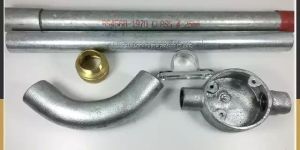 Galvanized Steel GI Conduit Electrical Pipe