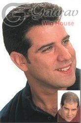 Men Hair Replacement Hair Piece System Toupees