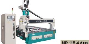 4 Axis CNC Router Machine