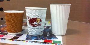 Rippled Disposable Glasses