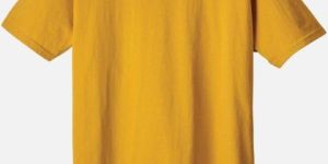 Yellow Organic T Shirt