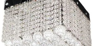 Crystal Decorative Ceiling Mount Chandelier